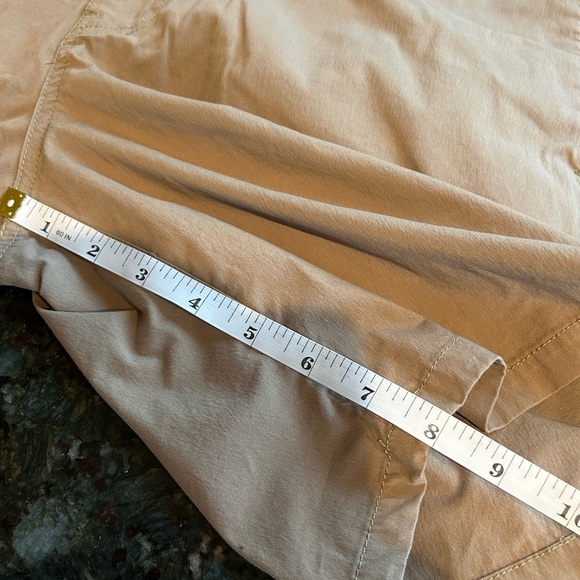 Dakota Grizzly khaki shorts. 36” waist. 8” inseam. Nylon/cotton/spandex blend. - Picture 9 of 10
